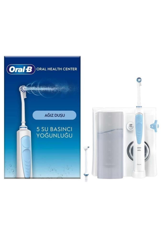 ORALB Ağız Sağlığı Merkezi Ağız Duşu, 1 Oxyjet Başlığı, 1 Waterjet Başlığı