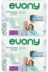 Hasta Bezi Yetişkin Bel Bantlı Tekstil Yüzey Extra Large- Ekstra Büyük Boy 60 Adet (2pk*30)