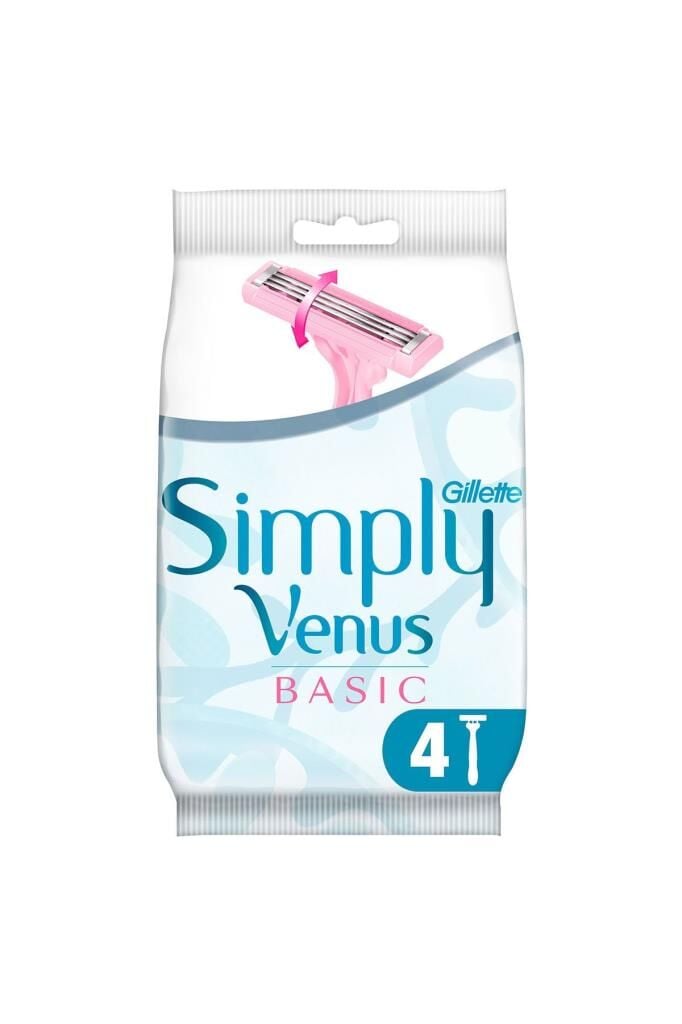 Gillette Venus Gillette Simply Venus 3 Basic 4'lü 7702018456758