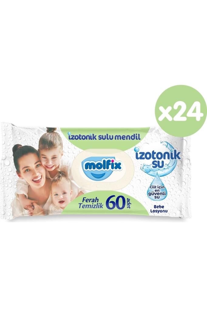 Izotonik Sulu Islak Mendil Ferah 60lı X 24 Adet (1440 Yaprak)