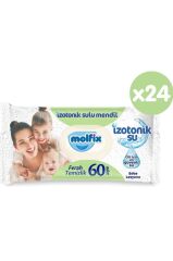 Izotonik Sulu Islak Mendil Ferah 60lı X 24 Adet (1440 Yaprak)