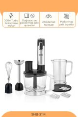 Sinbo SHB 3114 Multi 1000 W Blender Seti